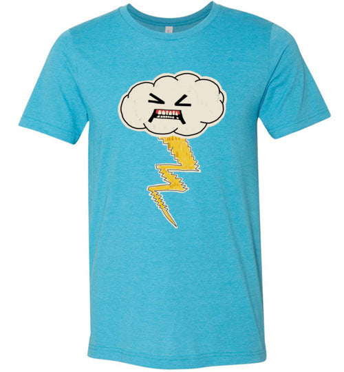 Cloud Face Guppey Collab Canvas Unisex T Shirt