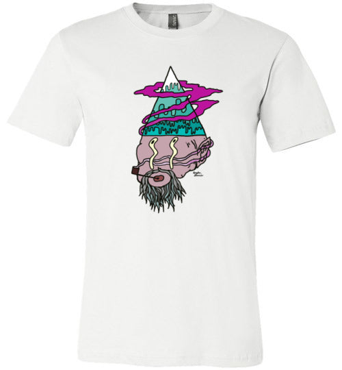 Mountain Gnome on White - Short Sleeve T Shirt #3